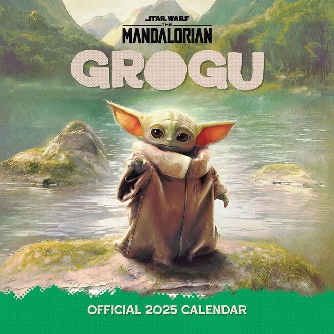 Star Wars, The Mandalorian, Grogu Calendar 2025