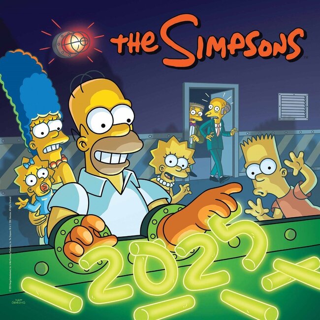 Danilo Calendario Simpsons 2025