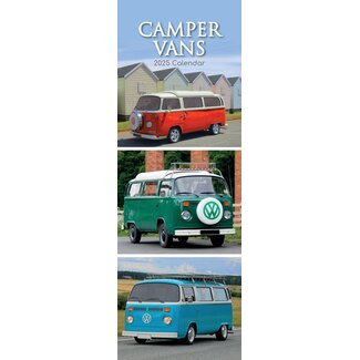 The Gifted Stationary Volkswagen Camper Kalender 2025 Slimline
