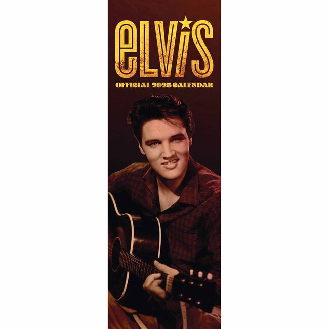 Danilo Calendario Elvis Presley 2025 Slimline