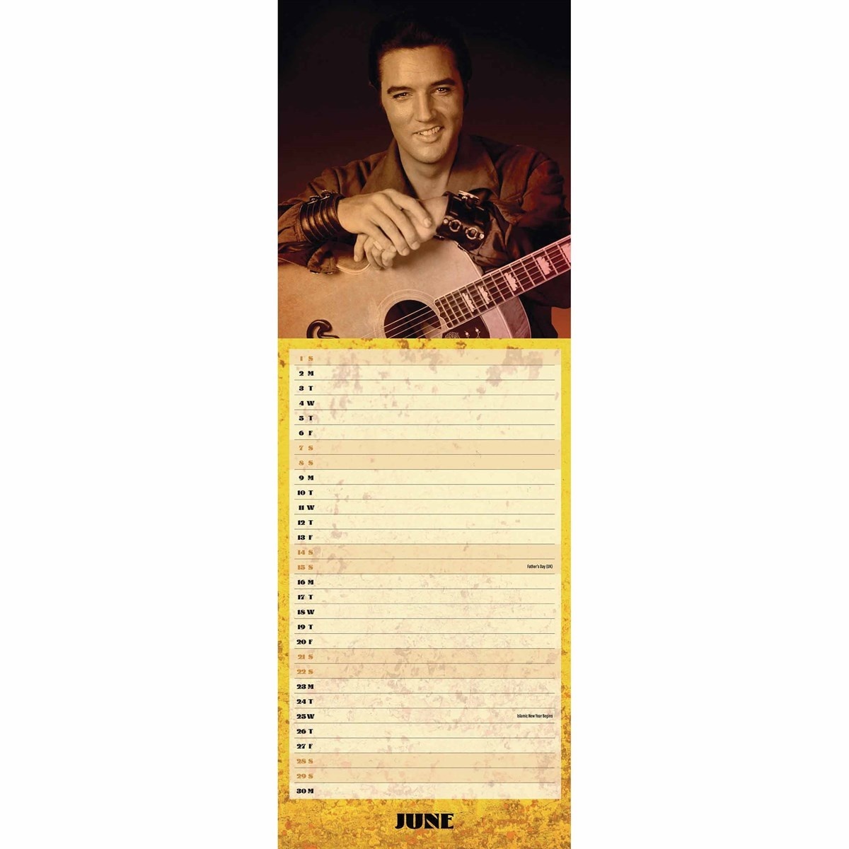 Acheter le calendrier Elvis Presley 2025 Slimline ?