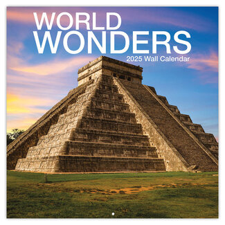 TL Turner World Wonders Calendar 2025