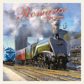 CarouselCalendars Romance of Steam Calendario 2025