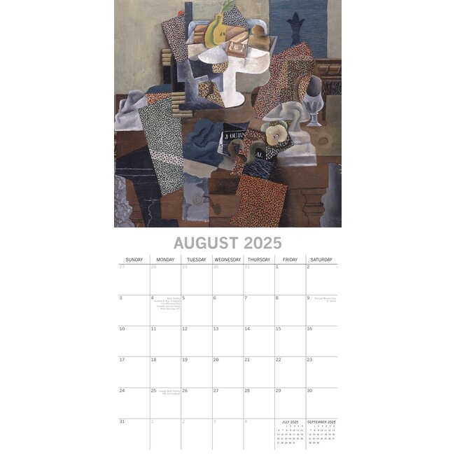 The Gifted Stationary Picasso Calendar 2025