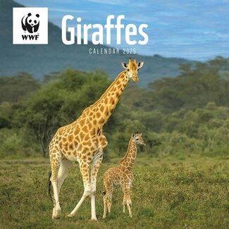 CarouselCalendars Calendario WWF Giraffa 2025