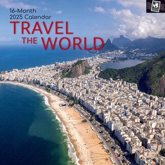 The Gifted Stationary Calendario Viajar por el Mundo 2025