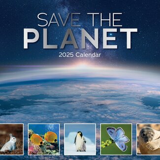 The Gifted Stationary Save the Planet Calendar 2025