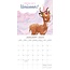 Nacido para ser un unicornio Calendario 2025