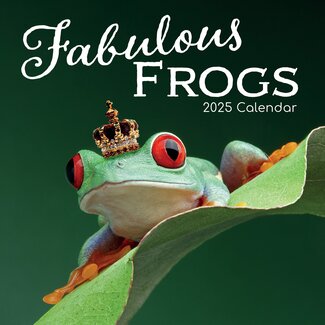 The Gifted Stationary Fabulous Frogs Calendar 2025