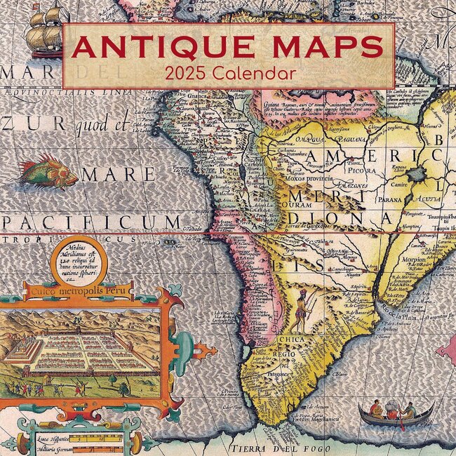 Antique Maps Kalender 2025