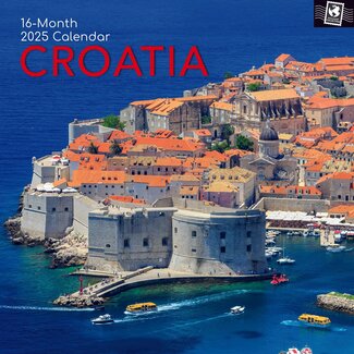 The Gifted Stationary Croatia Calendar 2025