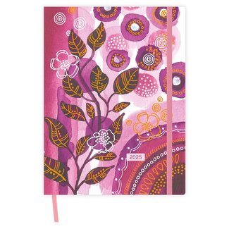 Comello Agenda XL Fleur Bulles Rose 2025