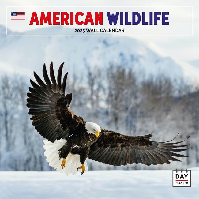 Dayplanner Wildlife Kalender 2025