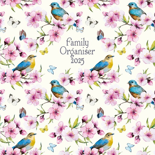 The Gifted Stationary Birdsong Familieplanner 2025
