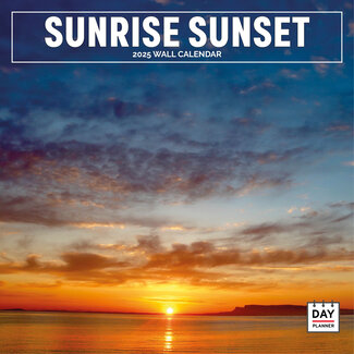 Dayplanner Sunrise Sunset Kalender 2025