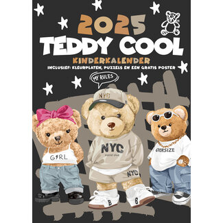 EduCals Teddy Cool Calendar 2025