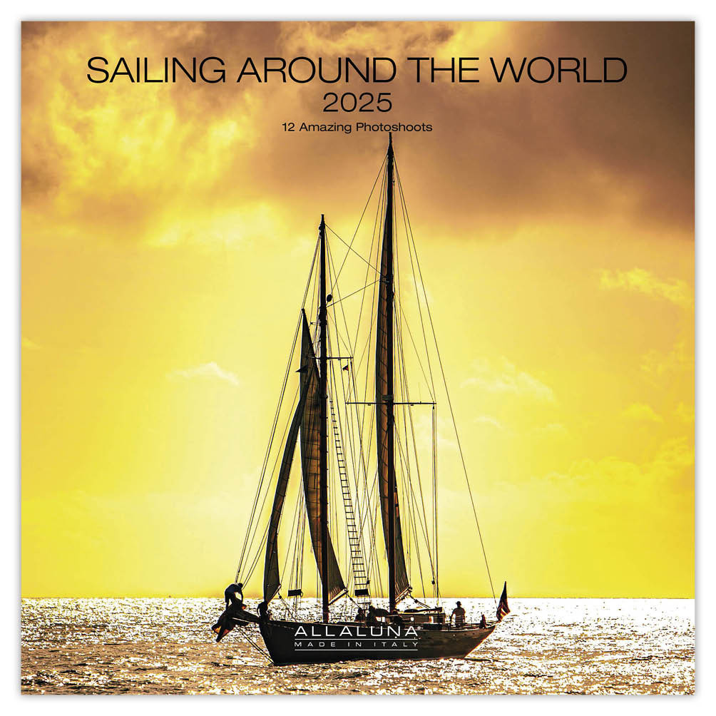 Sailing around the world Calendar 2025 Buy? Simply order online