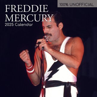 The Gifted Stationary Freddie Mercury Calendario 2025