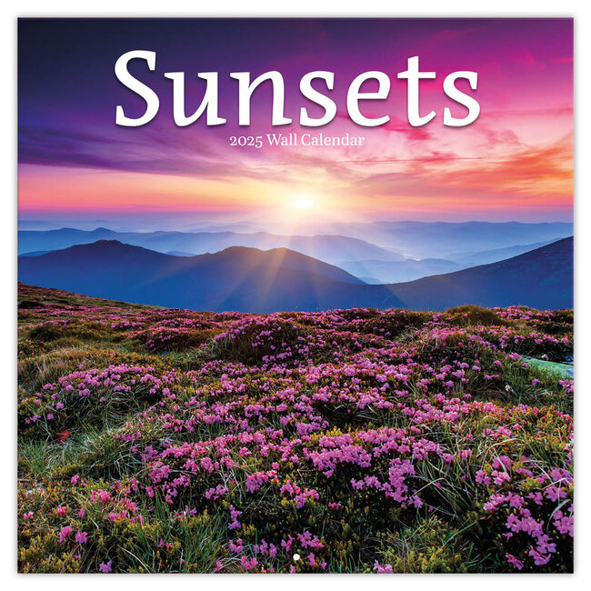 Sunsets Kalender 2025