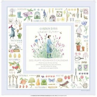 CarouselCalendars Judith Glover, planificatrice familiale de Garden Days Mum's 2025