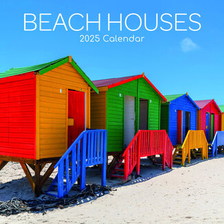 The Gifted Stationary Beach houses Calendar 2025