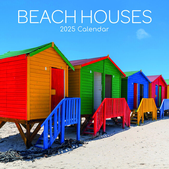 Casas de playa Calendario 2025