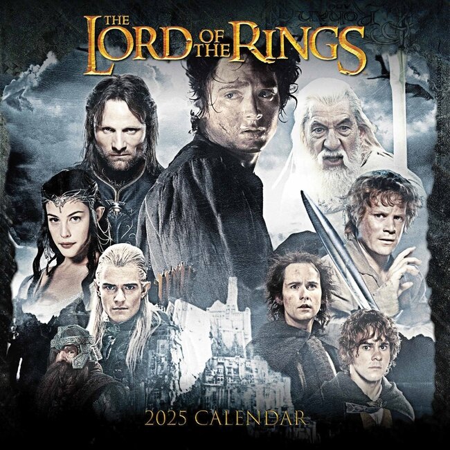 Herr der Ringe Kalender 2025