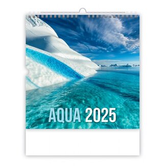 Helma Wandkalender 2025 Aqua