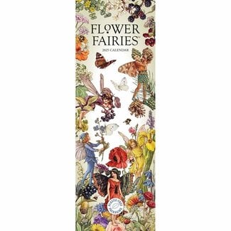 CarouselCalendars Fées des fleurs Calendrier 2025 Slimline