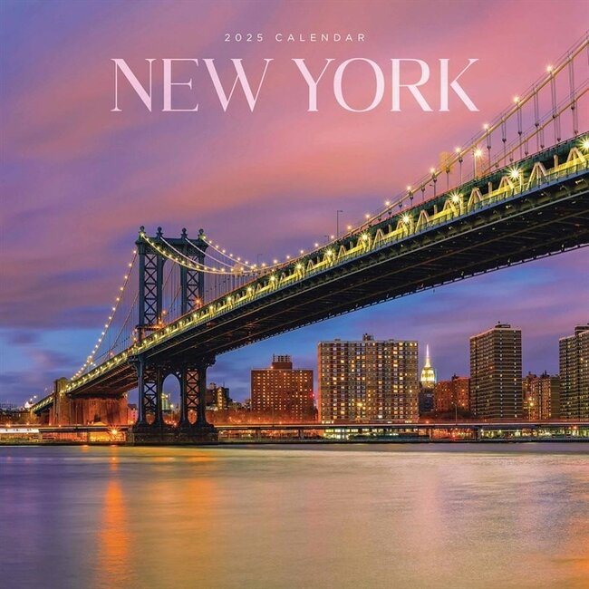 CarouselCalendars New York Calendar 2025