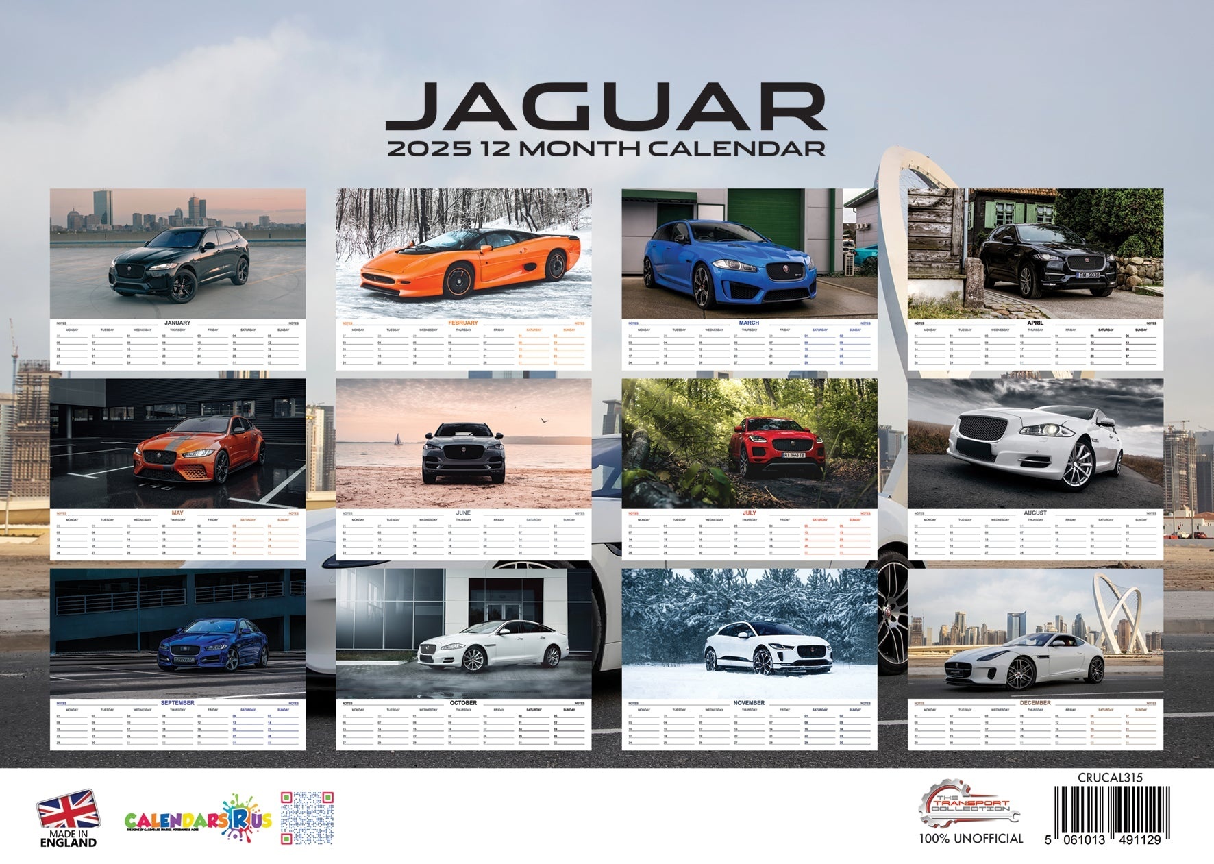 Jaguar Calendar 2025? Order easily and quickly Online.