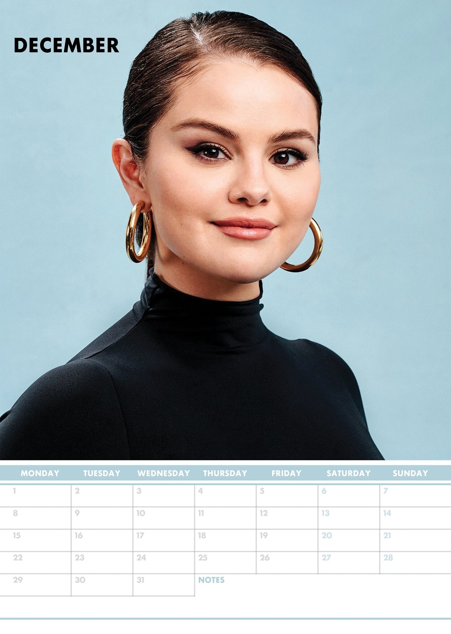 Selena Gomez Calendar 2025? Order easily and quickly Online