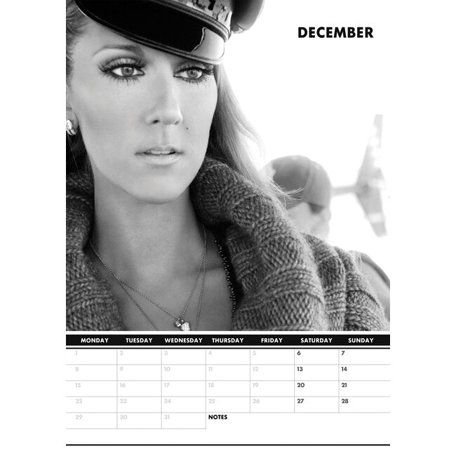 Calendario Celine Dion 2025? Pídelo fácil y rápidamente en línea.