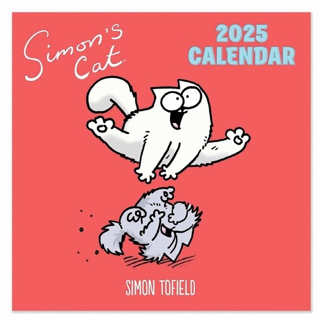 Calendario del gatto di Simon 2025 Portico