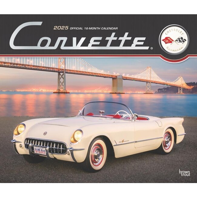 Calendrier Corvette 2025 Deluxe