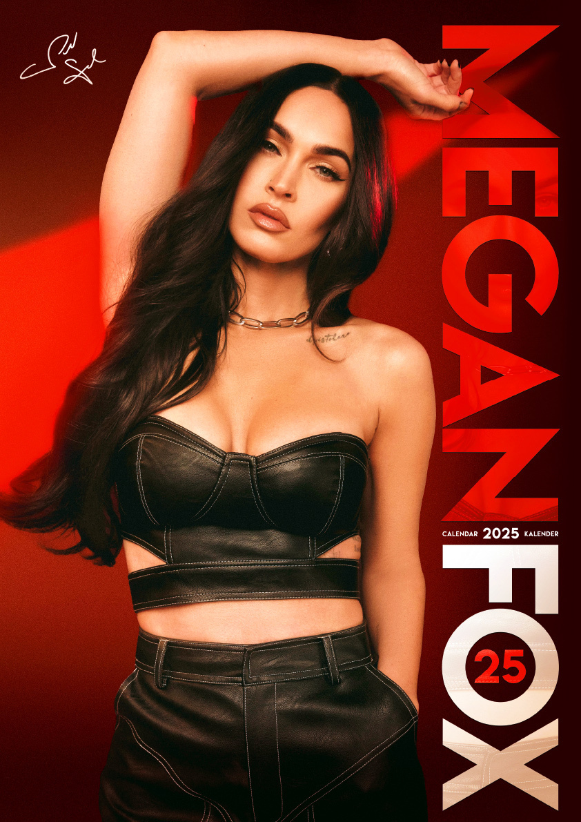 Buying Megan Fox Calendar 2025? Easily and quickly ordered online