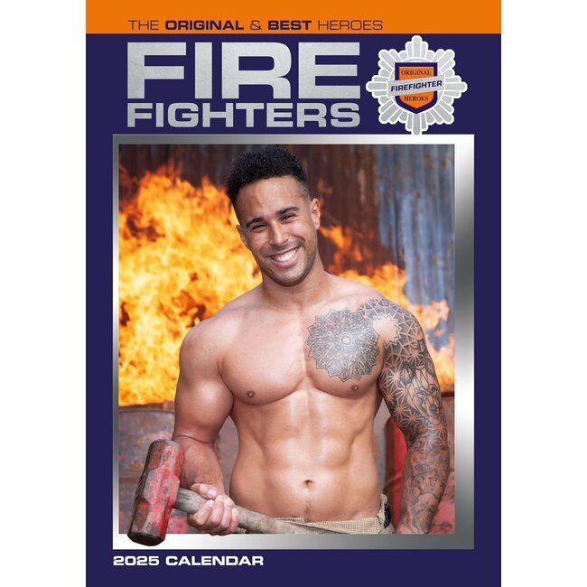 Fire Fighters Calendar 2025 A3