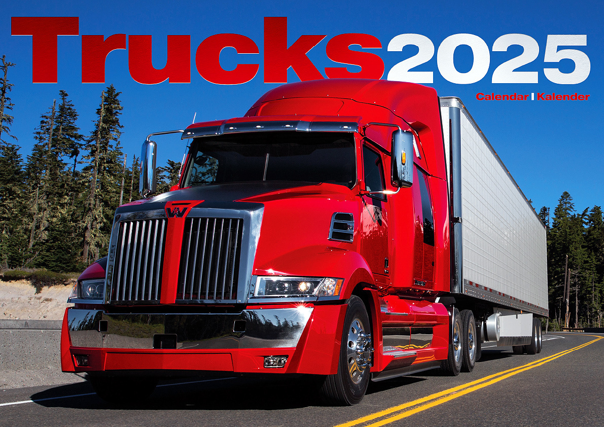Buy Truck Trucks Calendar 2025? Quick and easy online