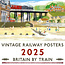 Vintage Railway Posters Calendar 2025