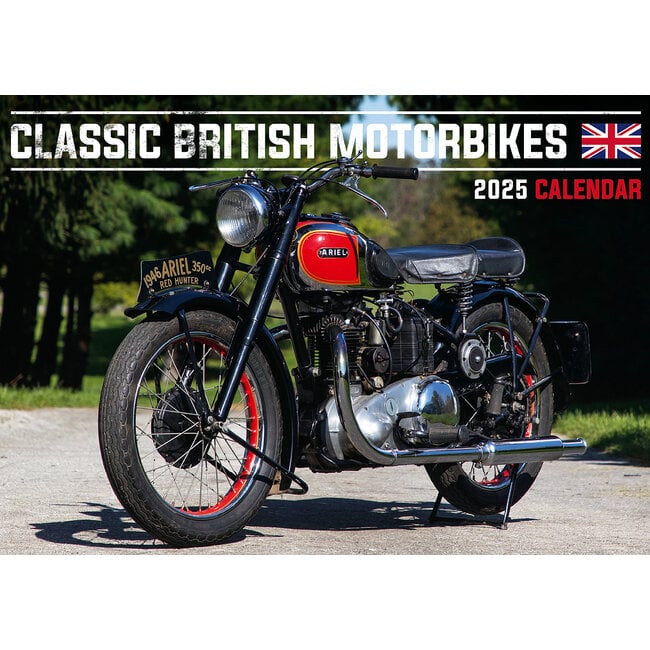 Classic British Motorbikes Kalender 2025