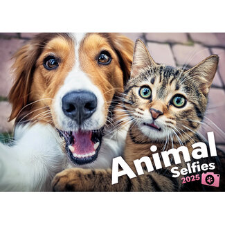 ML Publishing Animales Selfies Calendario 2025