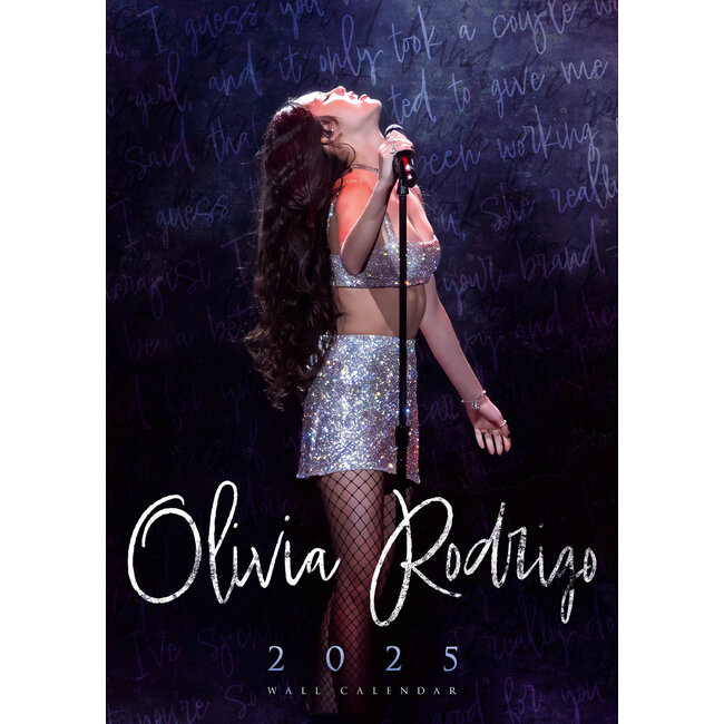 Calendario Olivia Rodrigo 2025