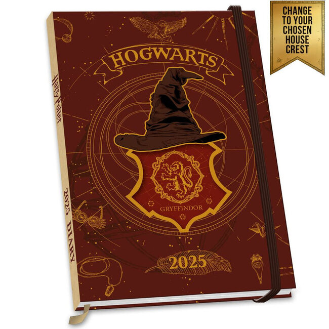 Harry Potter A5 Diario 2025