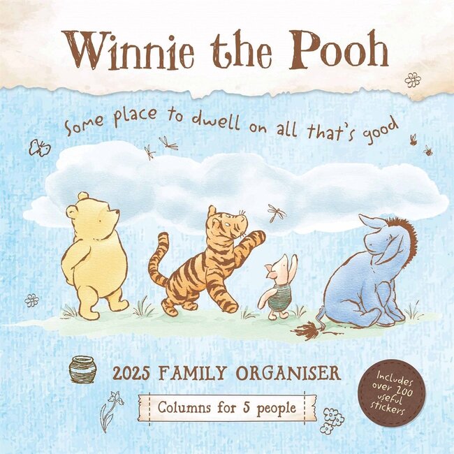 Calendario Winnie the Pooh 2025 Organizador