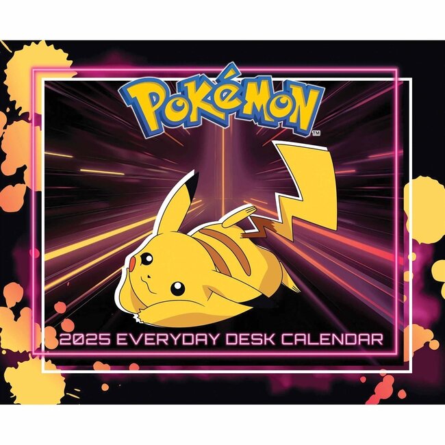 Pokemon Calendario 2025 Caja