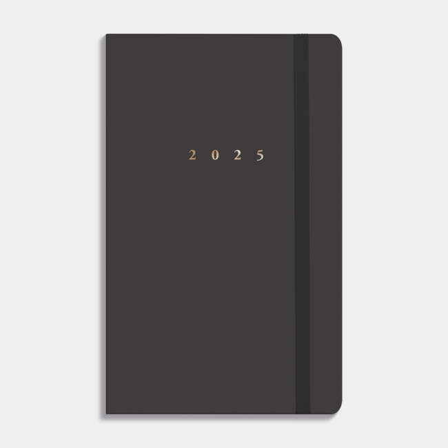 Deluxe Pocket Agenda 2025 Grijs