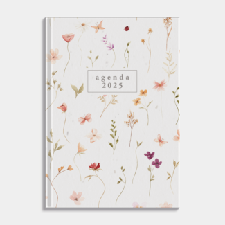 De Hobbit Mini Agenda 2025 Flowers