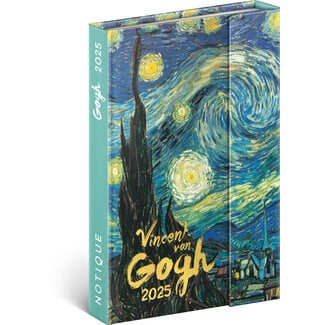 Presco Agenda settimanale magnetica Vincent van Gogh 2025