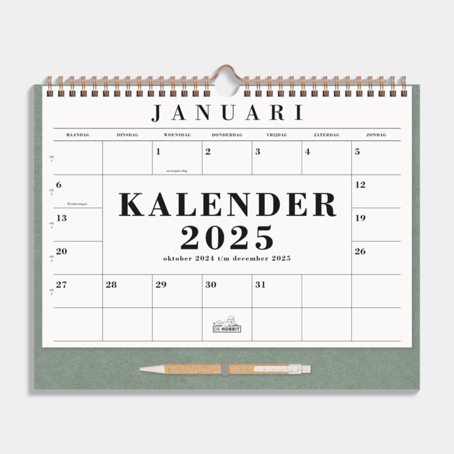 A4+ Calendario mensile 2025