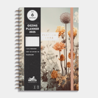 De Hobbit A4 Family Agenda 2025 Field Flowers